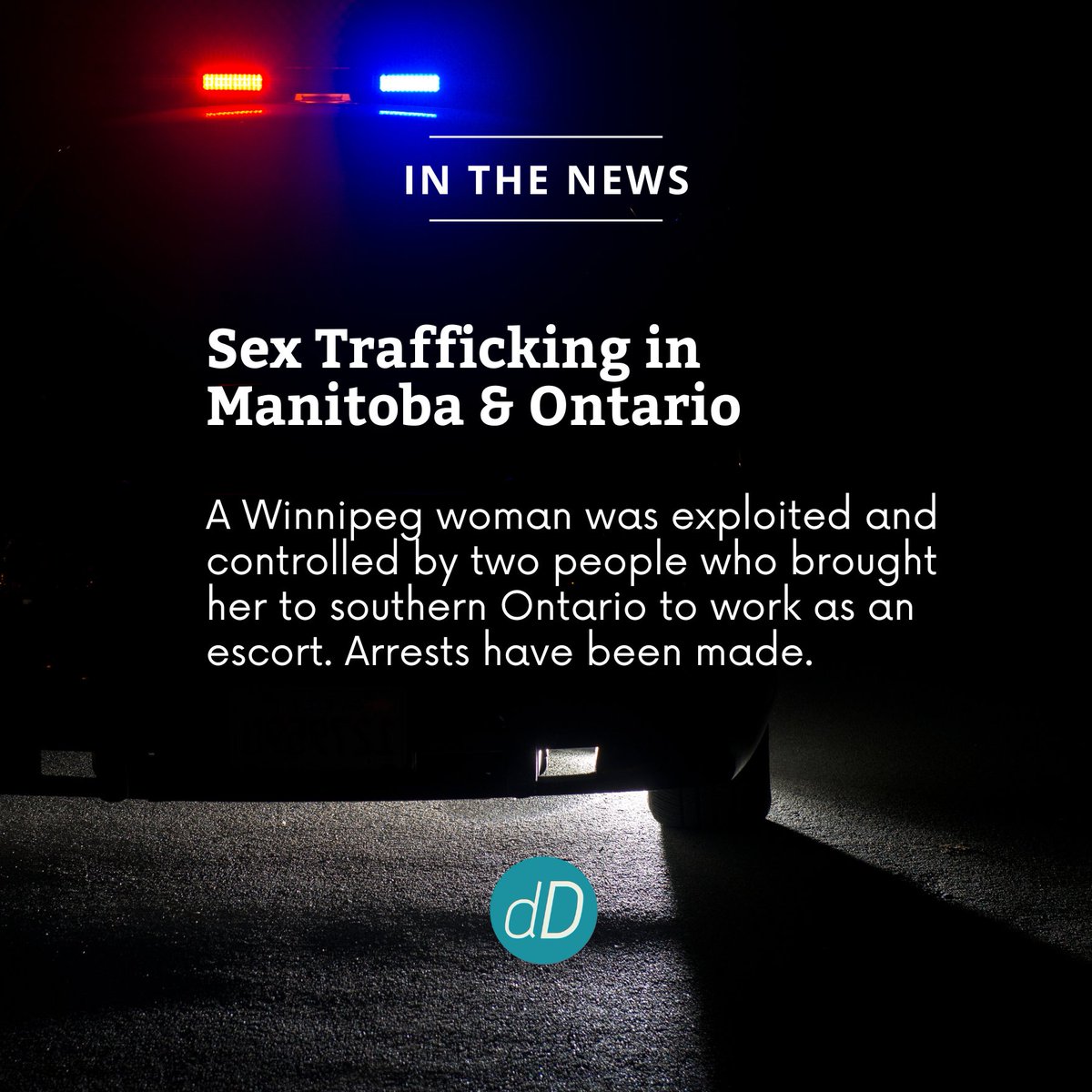 Defend Dignity (@defenddignity) on Twitter photo "A Winnipeg woman was exploited and controlled by two people who brought her to southern Ontario to work as an escort, Peel Regional Police say."
This is just the latest example of how demand for paid sex fuels trafficking.
Read the full article here: cbc.ca/news/canada/ma… "A Winnipeg woman was exploited and controlled by two people who brought her to southern Ontario to work as an escort, Peel Regional Police say."
This is just the latest example of how demand for paid sex fuels trafficking.
Read the full article here: cbc.ca/news/canada/ma…