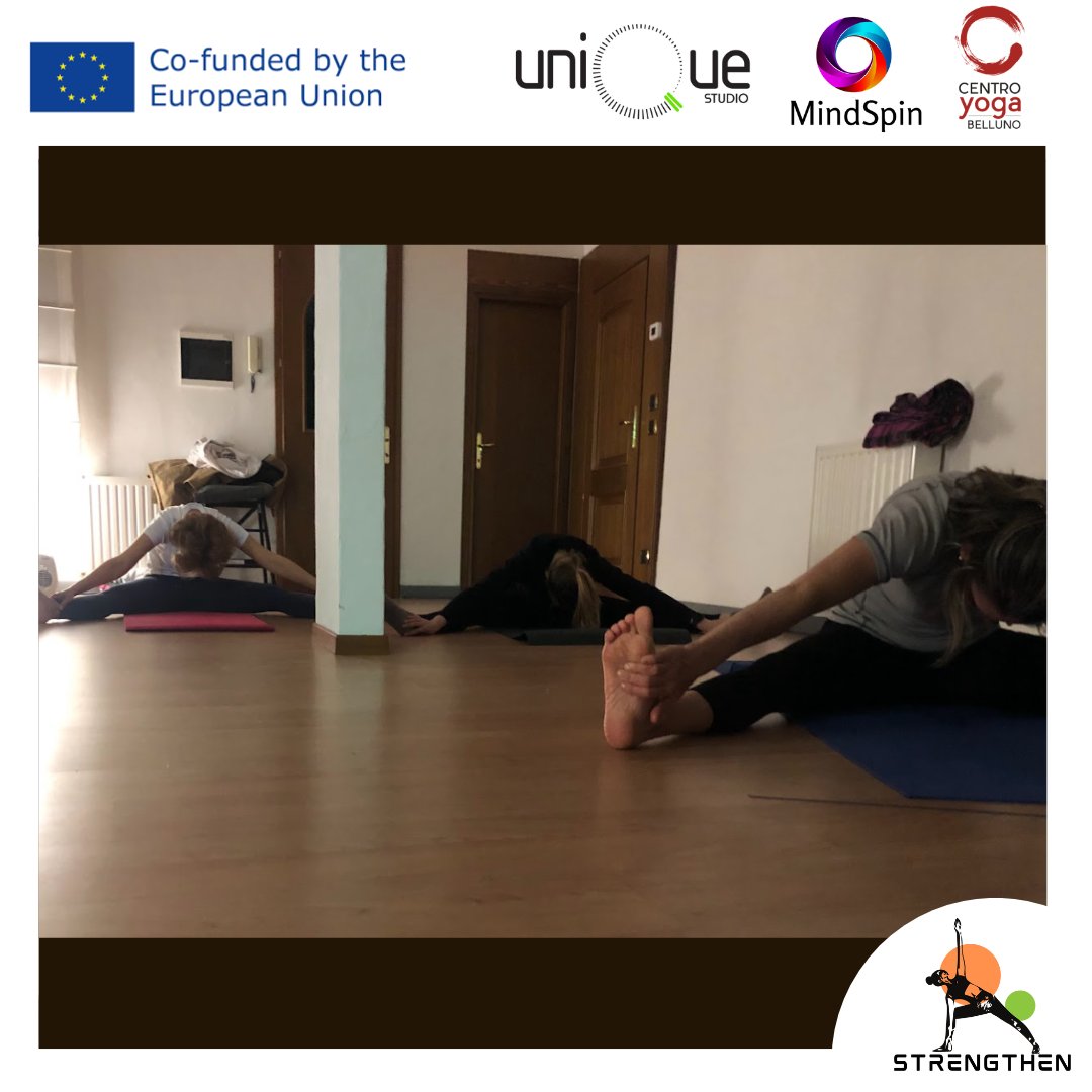 💪The 11th lesson of the second series was successfully completed at Centro Yoga Belluno.  

#ErasmusPlus #BeActive #erasmusplussport #eustrengthen #strengthenproject #mindspin #mindspincyprus #uniquepilatesstudio #centroyogabelluno