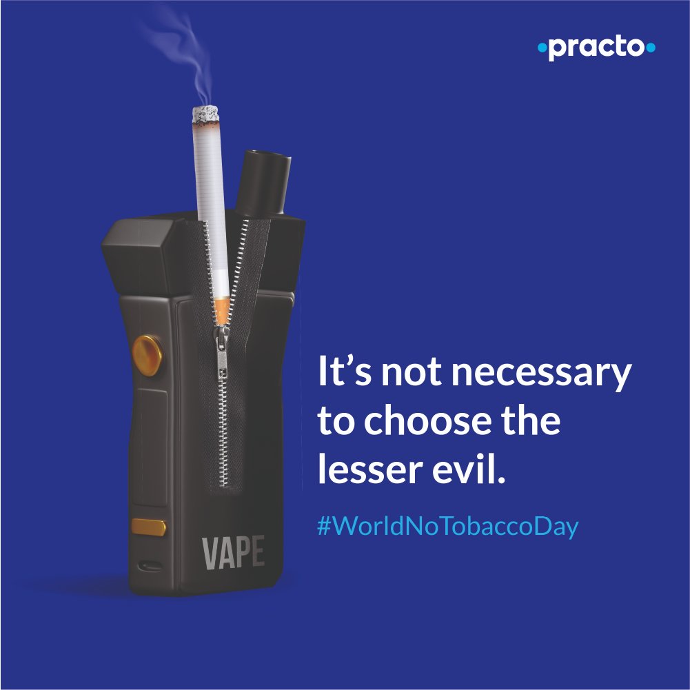 Tobacco-related illnesses claim millions of lives every year. Vaping isn't safe either. Join us in raising awareness about the dangers of vaping and nicotine. #WorldTobaccoDay #SayNoToVaping #BreakFreeFromNicotine