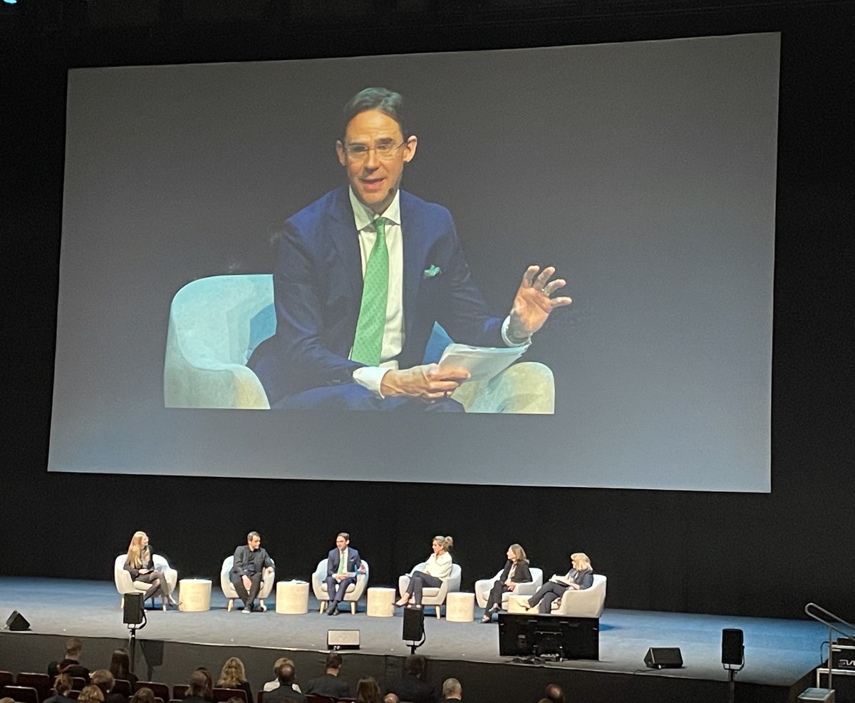 ”In five years biodiversity loss will be as important a theme as climate change is now. We need protection but also market based solutions to tackle biodiversity loss”, says ⁦@jyrkikatainen⁩ ⁦@SitraFund⁩ in ⁦@WCEF2023⁩. #CircularEconomy #WCEF2023 #biodiversity