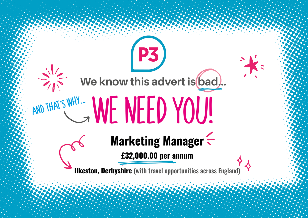 Are you creative, innovative and an excellent communicator?

Then we need YOU!

We are looking for someone experienced in communications to join our team as a Marketing Manager.

To find out more about this specialist role, click the link below!

tinyurl.com/364vn294