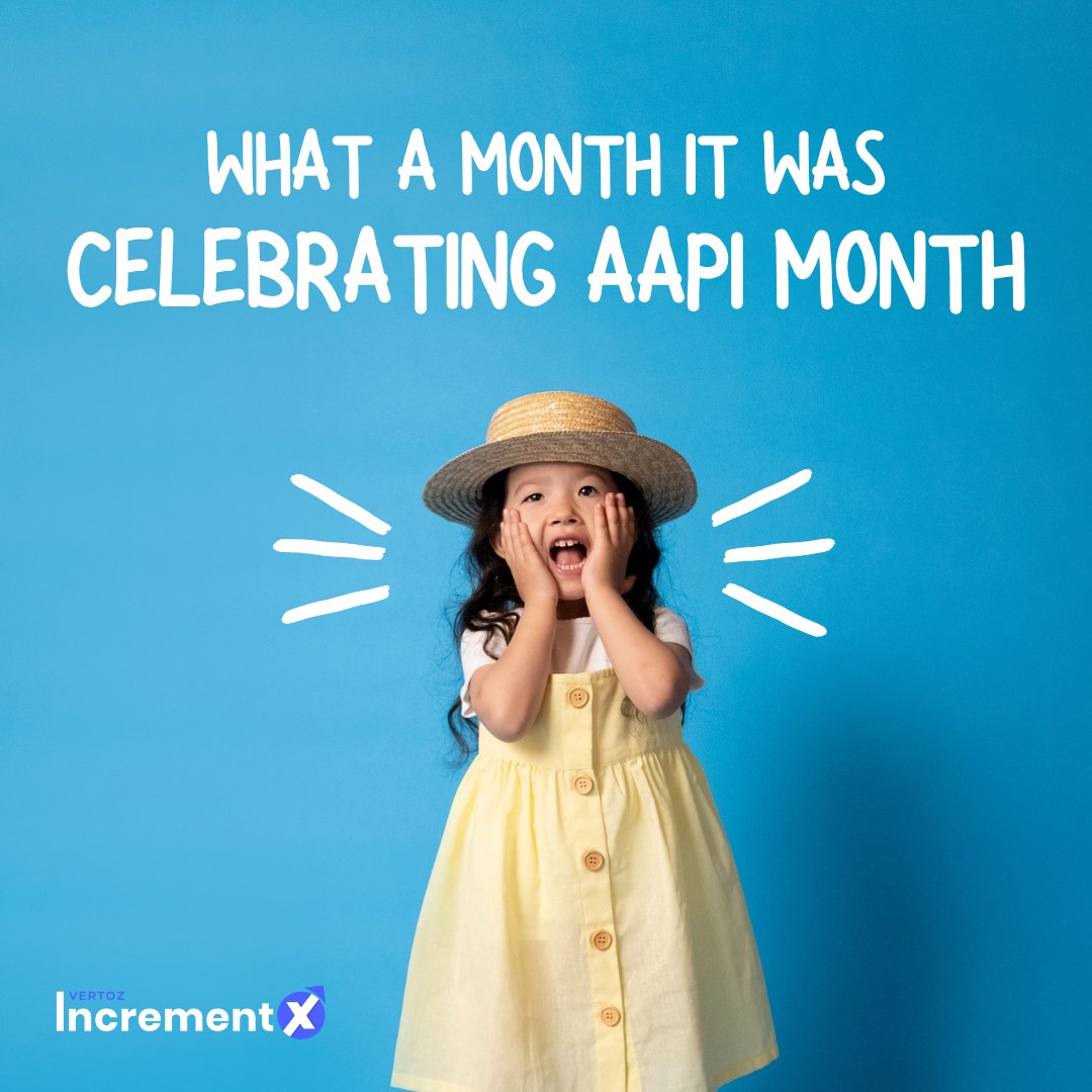incrementx_ix's tweet photo. As AAPI Month comes to an end, we take a moment to appreciate the incredible journey we have shared. 

#culturaldiversity #diversity #multicultural 
#aapi #AAPIHeritageMonth #community https://t.co/LRQhhYEk61