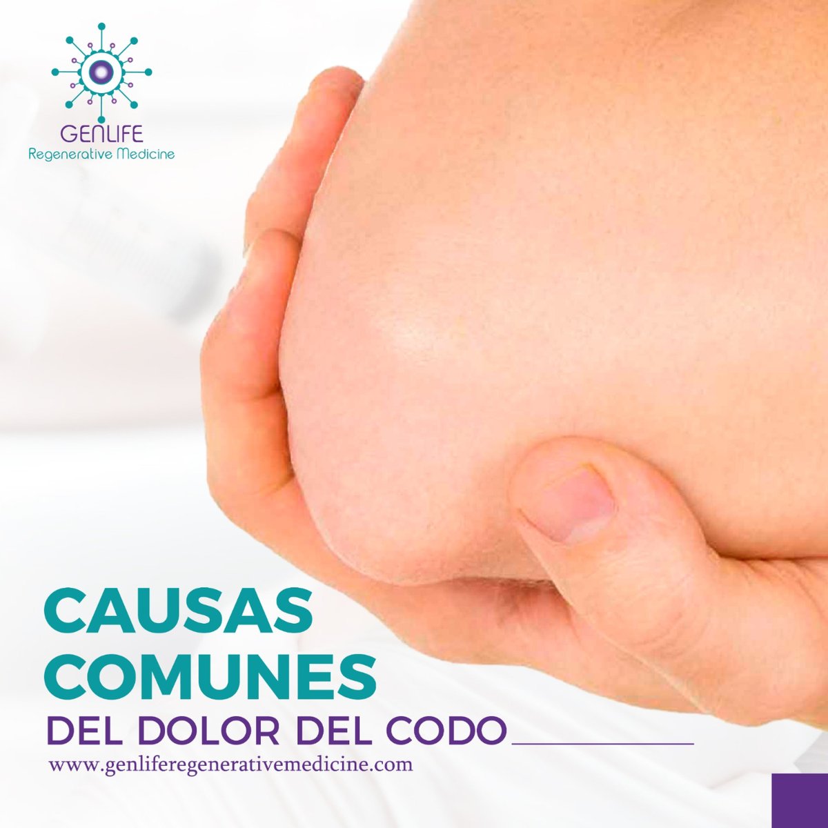 genlifemed's tweet photo. 🧑⚕️Tratamientos para Codo Tenista y Codo Golfista (Tendinitis). La Proloterapia y junto con tratamientos PRP o Células Madres son efectivos en reducir o eliminar el dolor. https://t.co/yFsaWO6Pag