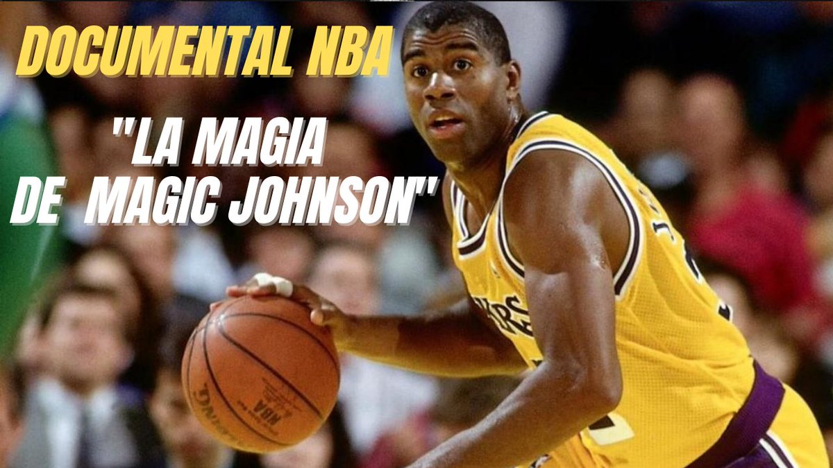 PasionBasketNBA's tweet photo. Documental en español: "LA MAGIA DE MAGIC JOHNSON"

👉 https://t.co/nZUFZBkOw9 https://t.co/IR9PjBy9uF