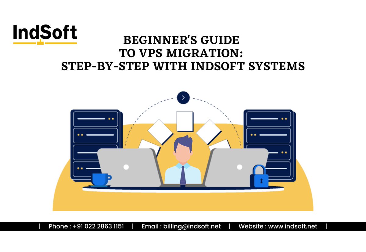 AmeliaJ17505198's tweet photo. Beginnerโs Guide to VPS Migration: Step-by-Step with Indsoft Systems.
See the article for more details on this;
https://t.co/JvnI2hCfv7
#INDSOFT #INDSOFTSYSTEMS #VPS #5tipstovps #vpshosting #VirtualPrivateServer #VPSupgrade #VPSBackup #VPSDataRestore #vpssecurity #webhosting https://t.co/VmMG9hxFy3