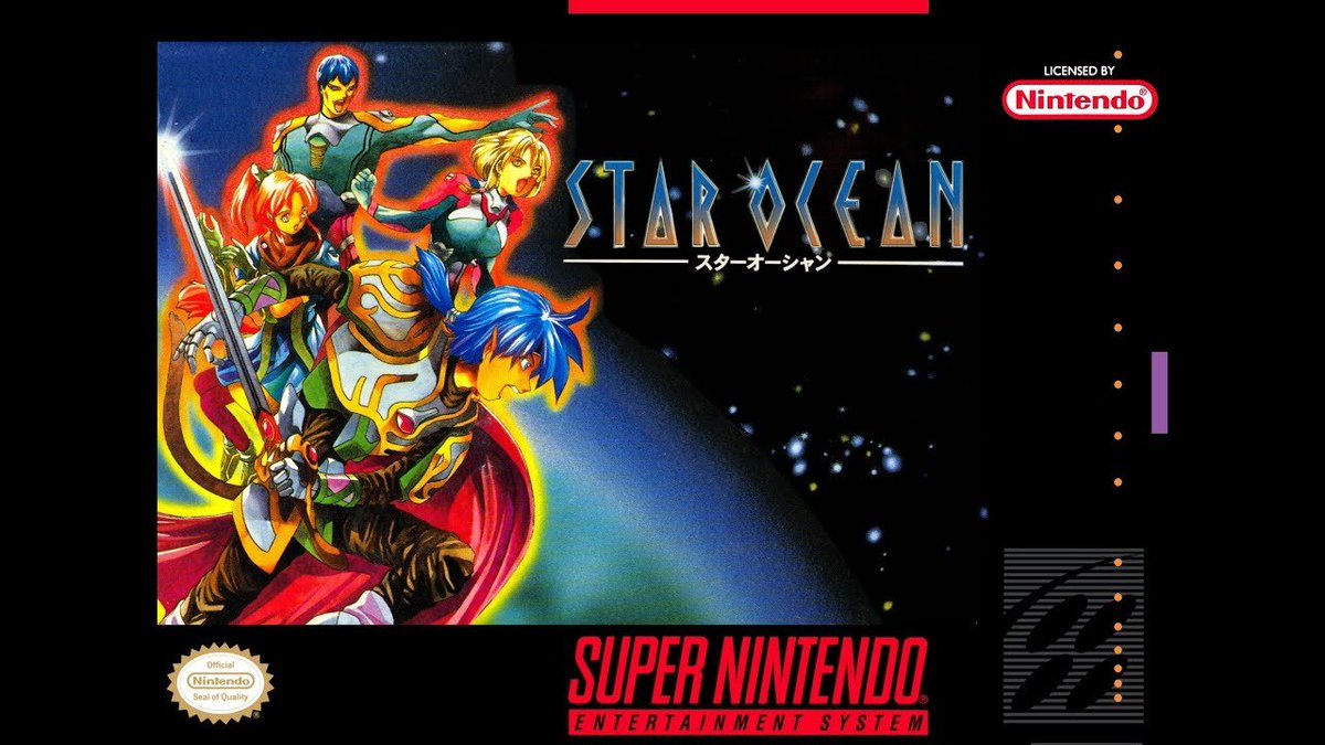 vinnyhip's tweet photo. Star Ocean: "The end of the first story" #cleargame #snes #RETROGAMING https://t.co/xexmHIqJLt