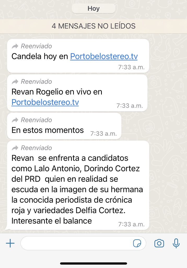 Pre candidato del RM, financia campañas de descrédito, en contra periodista Delfia Cortez. Razón: No accede a se extorsionada.