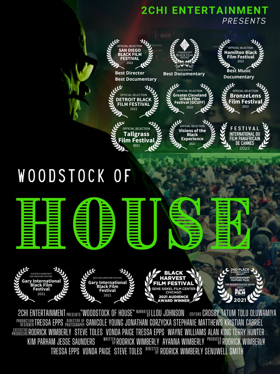 Get your tickets today for the Woodstock of House showing June 29 and June 30 at 8:30pm at the Gene Siskel Theater in Chicago. Screening followed by Q&amp;A. Tickets: siskelfilmcenter.org/woodstock-house