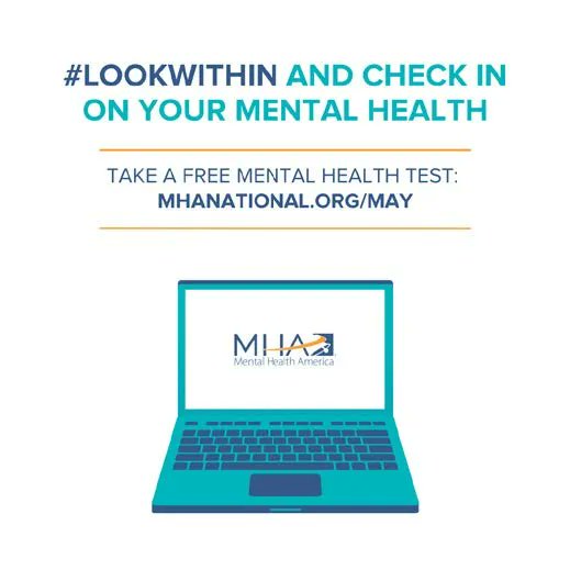 If you constantly feel worried or sad, one of the quickest and easiest ways to determine whether you are experiencing symptoms of a mental health condition is to take a mental health screening at buff.ly/2KoApfV.