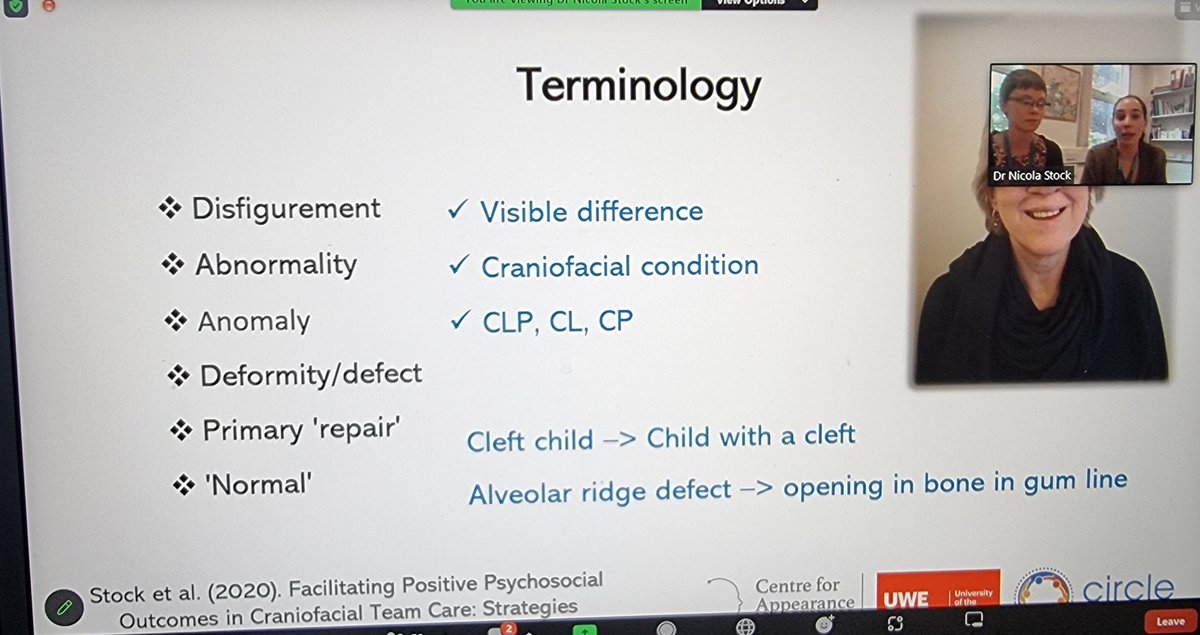 Terminology matters. When speaking about children born and people living with #cleftlip and/or #cleftpalate, the blue terminology below is appropriate, the black (and traditionally used) IS NOT.
Thank you @CleftCircle for the continuous learning opportunities.