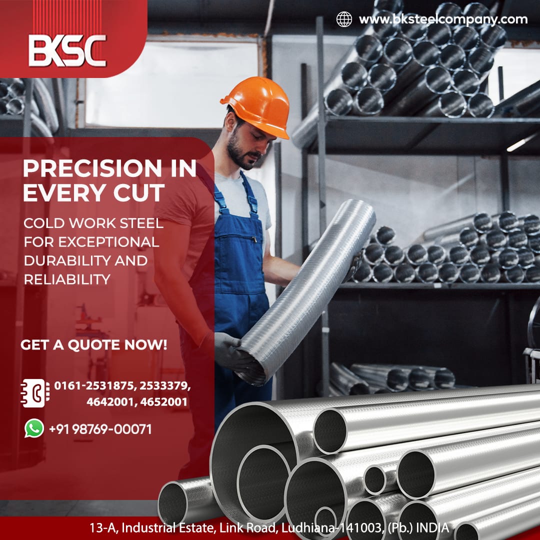 Precision in every cut cold work steel for exceptional durability and reliability!

Get a quote now!
☎+91 98769-00071
#Building #QualitySteel #steelindustry #highspeedqualitysteel #hotworktoolsteel #steelindustry #steelmanufacturing #highqualitysteel #steelalloys #steelstrength