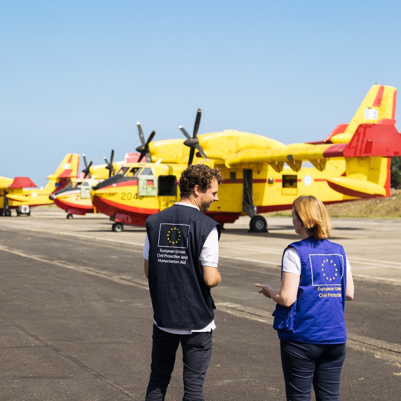eu_echo's tweet photo. 3 ways the EU is preparing for this year’s wildfire response. 👇