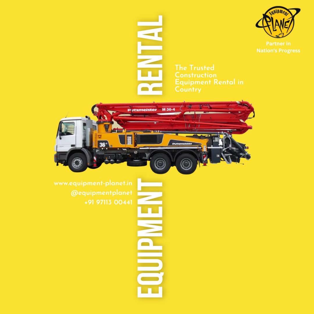 Experience excellence in construction equipment rental with Equipment Planet, the trusted name in #constructionequipment rentals.

#ConstructionEquipmentRental #RentingConstructionEquipment #EquipmentRentals #ConstructionTools #RentvsBuy #ConstructionProjects #Contractors