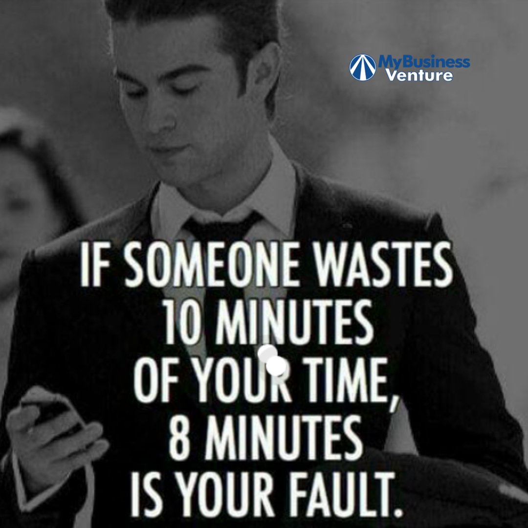 If someone wastes 10 minutes of your time, 8 minutes is your fault.

Call (800) 639-6644 Request Free Info
.
.
.
.

#entrepreneur #ecommerce #startabusiness #businessownership #business #development #mbv #mybusinessventure #sidehustle #makemoneyonline #makemoneyfromhome