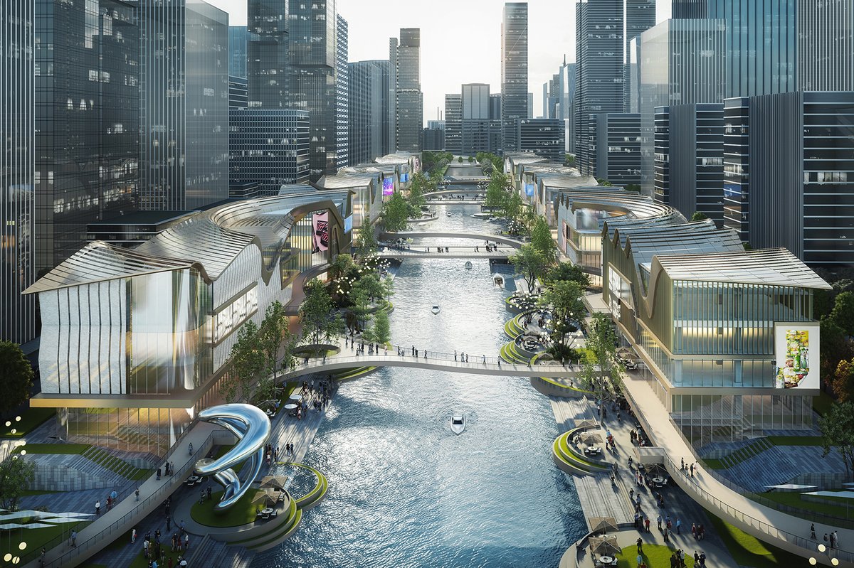 Aedas's tweet image. We are pleased to announce that Aedas-designed Hangzhou Qianjiang Century City Riverfront Digital Industrial Park has received Special Mention of Unbuilt Commercial category at @Architizer A+ Awards 2023.