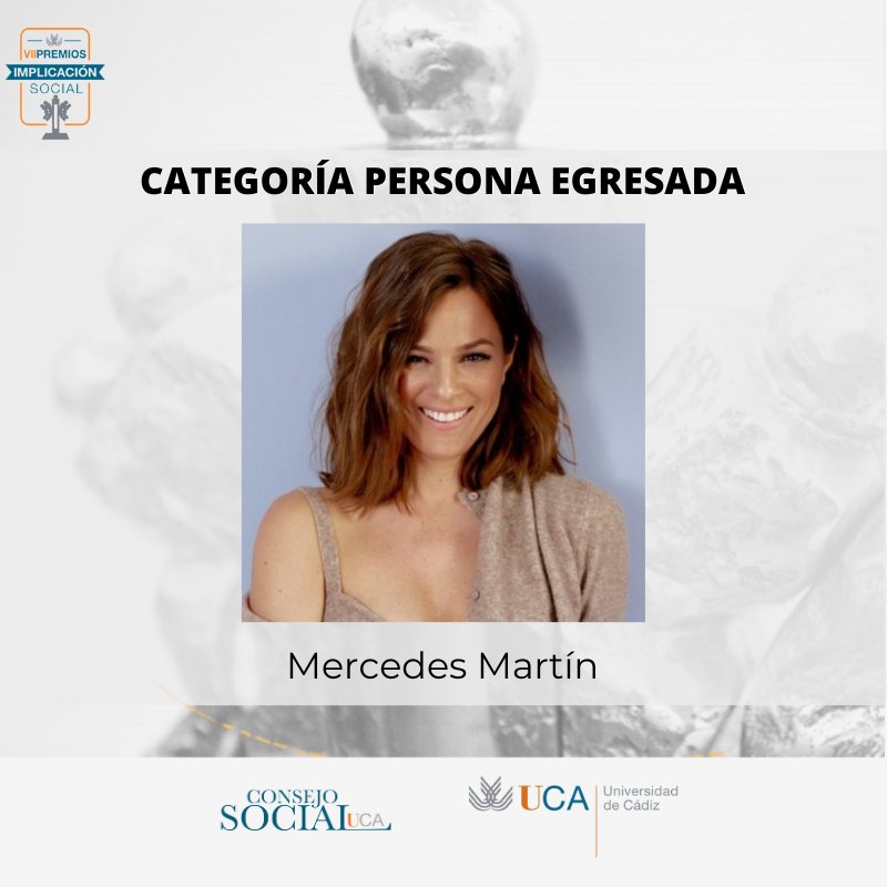 CSocialUCA's tweet photo. 🥇Ya tenemos ganadores de la VII Edición de los Premios de Implicación Social 

👉Estudiante: 
 Giovanna Izquierdo-Medina 

👉Egresada: 
@Tiempo_Mercedes
 
👉Org. Empresarial: 
@verinsur
 
👉Org. Social: 
@naturasinbasura
 
♥️Enhorabuena a las personas y organizaciones premiadas https://t.co/5rppR2Nbm5