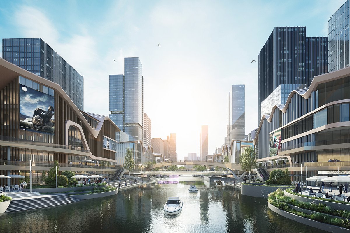 Aedas's tweet image. We are pleased to announce that Aedas-designed Hangzhou Qianjiang Century City Riverfront Digital Industrial Park has received Special Mention of Unbuilt Commercial category at @Architizer A+ Awards 2023.