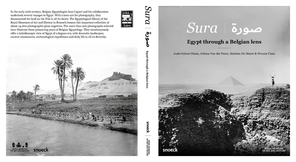 ProjectSura's tweet photo. New Book!

Sura: Egypt through a Belgian Lens
Aude Gräzer Ohara, Athena Van der Perre, Marleen De Meyer &amp; Wouter Claes, Ghent: Snoeck, 2023
Hardback, 247 p., 240 mm x 270 mm
Price: €40 https://t.co/sznyzBVUb0