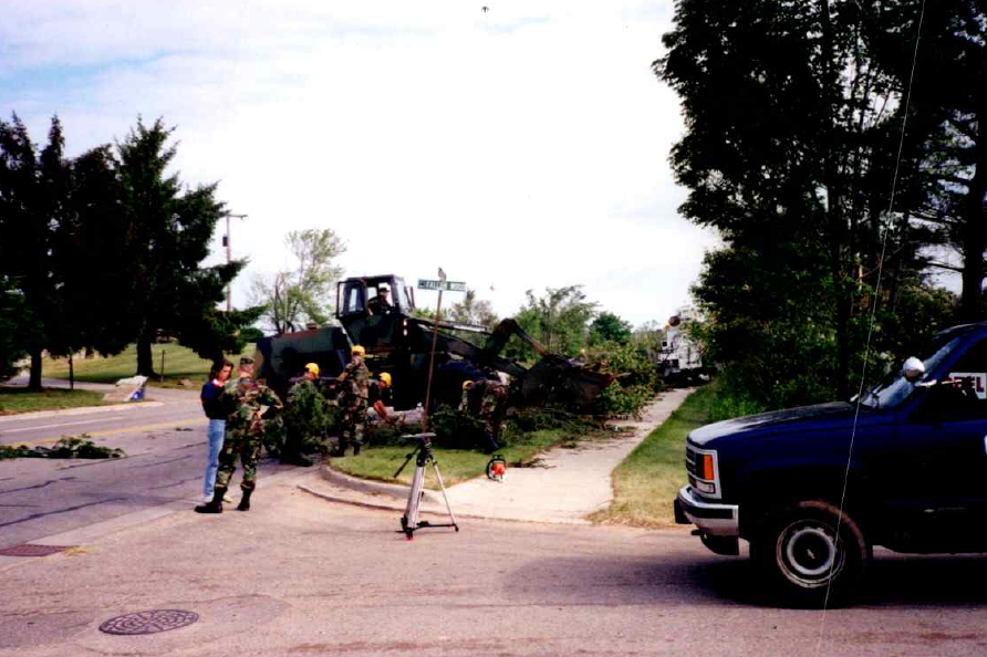 Today (5/31) marks 25 years since the 1998 Derecho wind storms in Walker. The storm resulted in 4 deaths, $172 million in damages & 300 homes & businesses destroyed in WMI. Where were you when the storm hit? Source: Storm Prediction Center & City of Walker Archives #WMIWX https://t.co/s9cJ4LVvDa