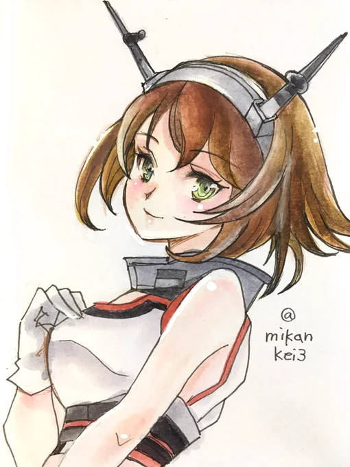 陸奥です 進水日おめでとうございます! #艦これ版深夜の真剣お絵描き60分一本勝負 #艦これ版真剣お絵描き60分一本勝負_20230531 #陸奥 #艦これ