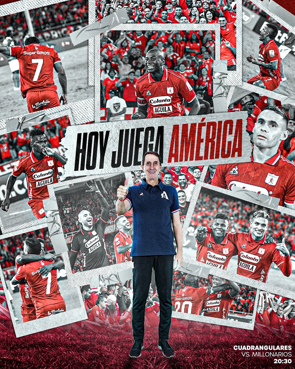 AmericadeCali's tweet photo. 🇦🇹 ¡HOY JUEGA AMÉRICA! 👹 37.600 corazones, una sola pasión, el mismo objetivo. ¡VAMOS TODOS JUNTOS POR EL TRIUNFO! ❤️‍🔥

#AMÉxMIL https://t.co/22VQACKQRX