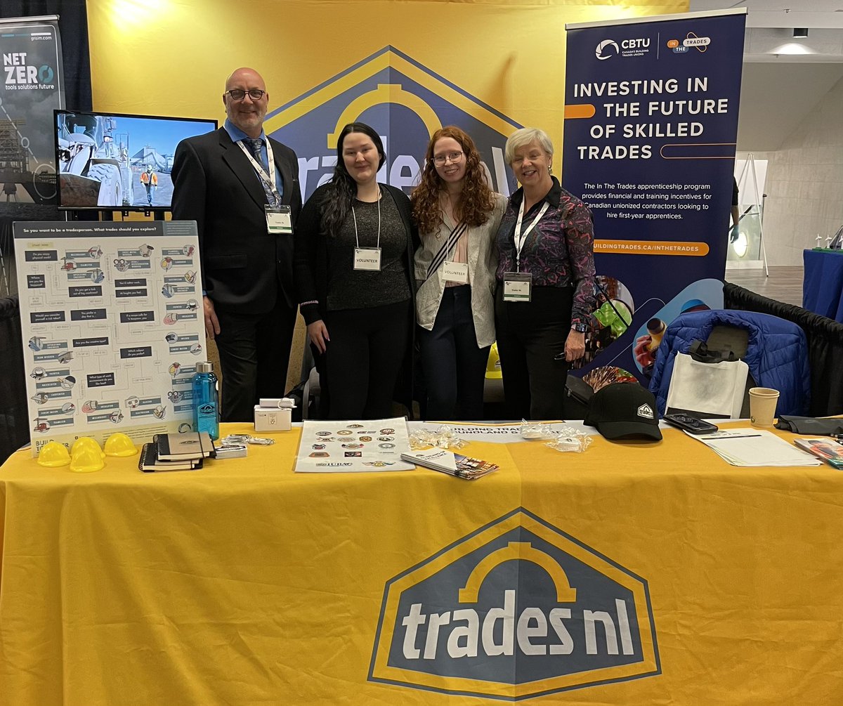 Trades_NL's tweet photo. Day 2 is underway at the @WeAreEnergyNL conference: ‘Unrivalled Opportunity: Maximizing Our Energy Potential.’ #BuildingTrades https://t.co/fnh2BYYF7u