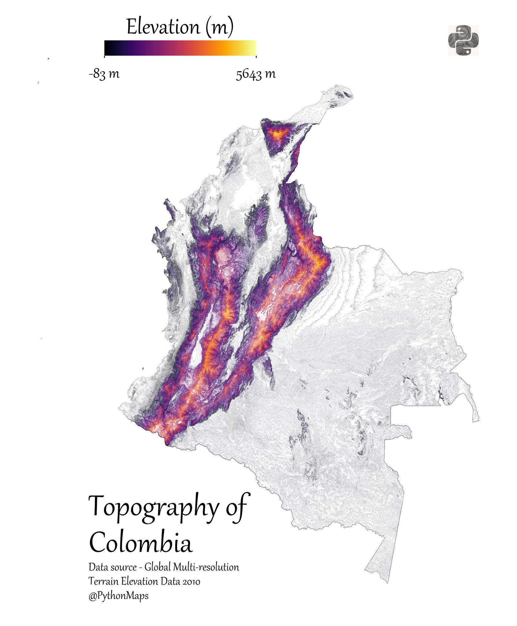 Python Maps on Twitter: