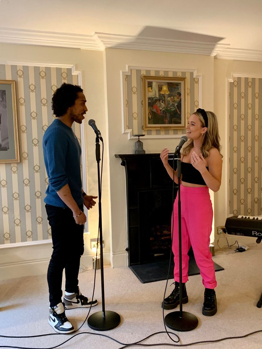 Had the best time recording with the incredible <a href="/AJSawyer/">Alex Sawyer</a> 🙌 

Full video: youtu.be/N3KG6fJKwj4 

<a href="/quitegdtheatre/">Quite Good Theatre</a> 
#westendnewfriends