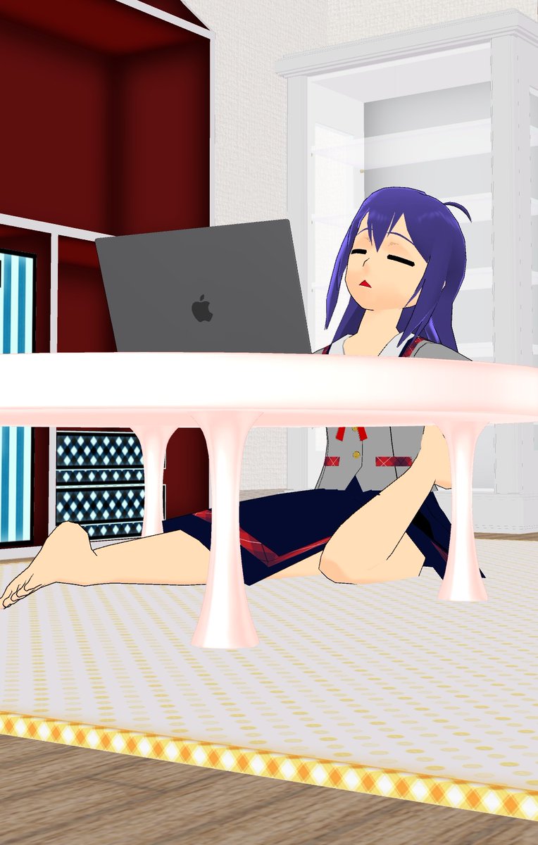 ContortionFun's tweet photo. (1/3)
学校から帰宅した後、すぐにPCを取り出して座る杏奈ちゃん。どうやらあることで悩んでいるようだが…

「はあ……どうしようかな……イベクエ周回、したいけど…スマホゲームも…やりたい、な……
あ。そうだ…！」 https://t.co/PR1FkPxLrC