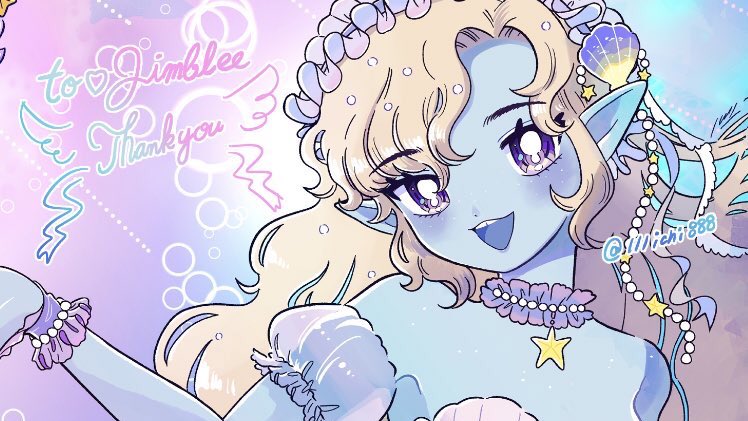 「skeb  ▼(open now) skeb.jp/」|いち🌷のイラスト