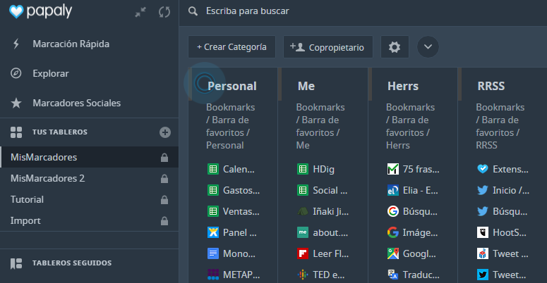 InakiJM's tweet photo. ¿Harto de que los favoritos del navegador no se sincronicen o se desordenen?

Puedes usar Papaly como gestor de marcadores.

Allí podrás guardar "carpetas" de favoritos (privados o públicos) y, si quieres, compartirlos con otras personas.

https://t.co/tVmJqEXQ7O
#NoSinElBlog https://t.co/xHctts4q3h
