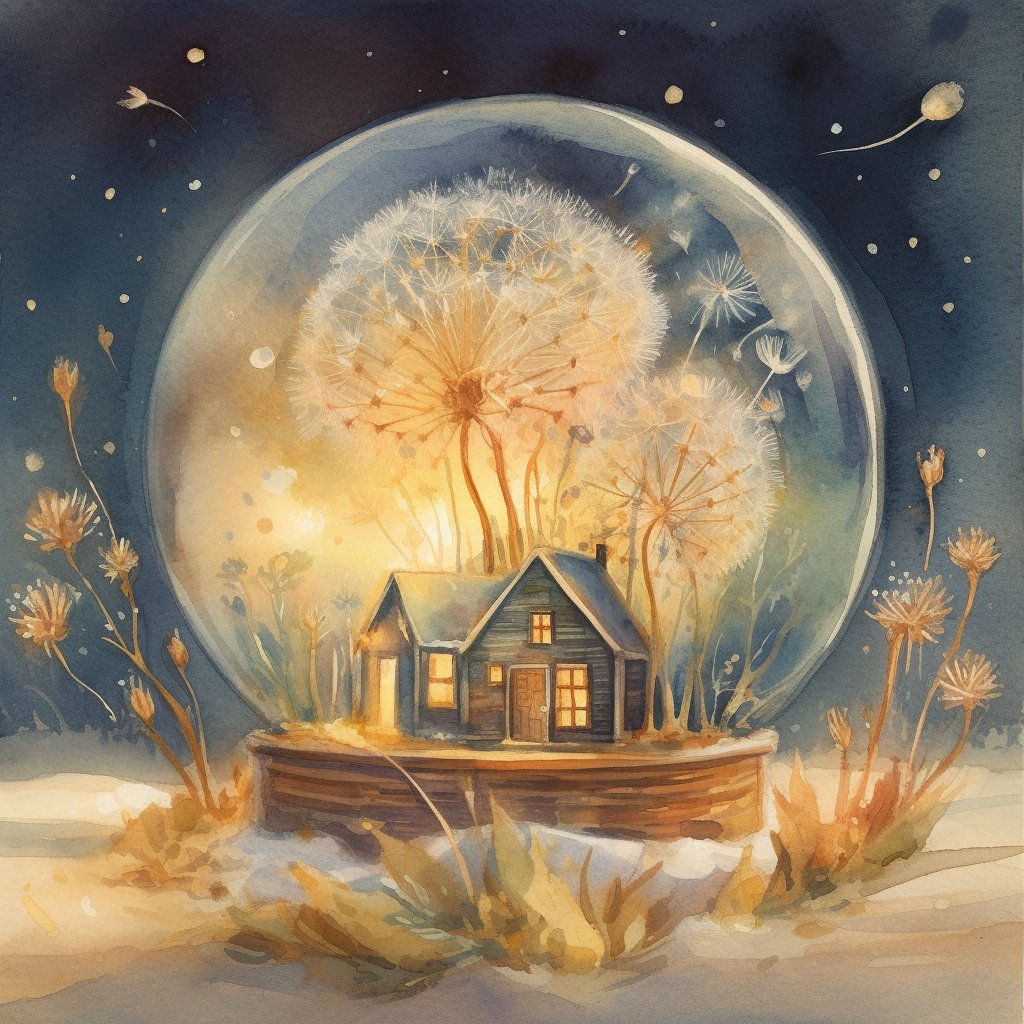 snow globe containing delicate dandelions @midjourney #midjourneyV5 #aiartgeneratedart #generativeart #generativeartwork #artificialintelligenceai #aiartgenerator #aiartwork #aiartworks #artificialintelligence #midjourney #midjourneyart #midjourneycommunity