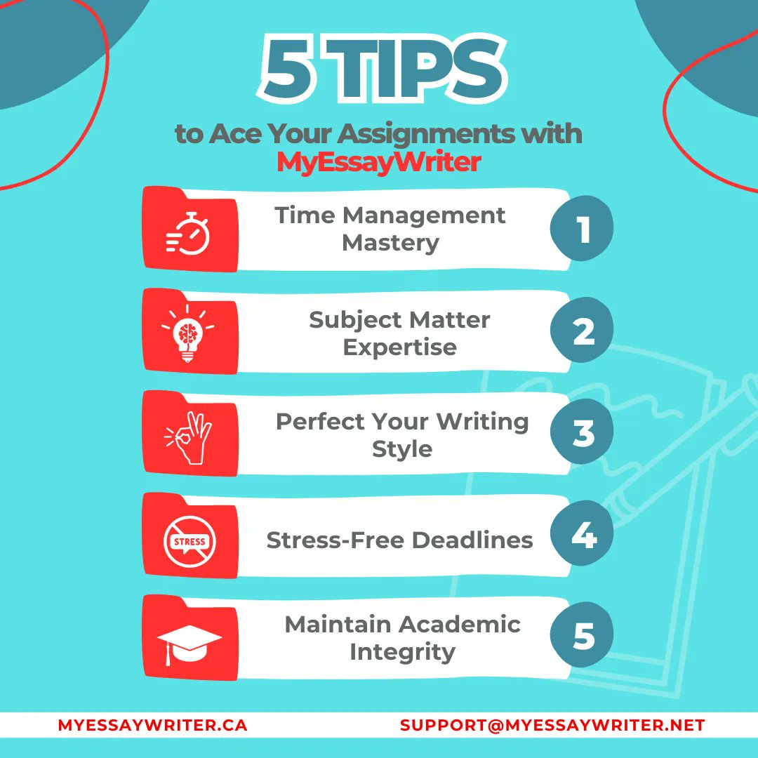 MyEssayWriter's tweet image. Hey there, my peeps! 🌟 Need some hot tips to ace your assignments? Look no further 'cause I've got the scoop for you! 🔥💯 So, there you have it, fam! With MyEssayWriter by your side, you'll be acing those assignments like a boss! 💪🔥 🚀
#MyEssayWriter
#AssignmentSuccess