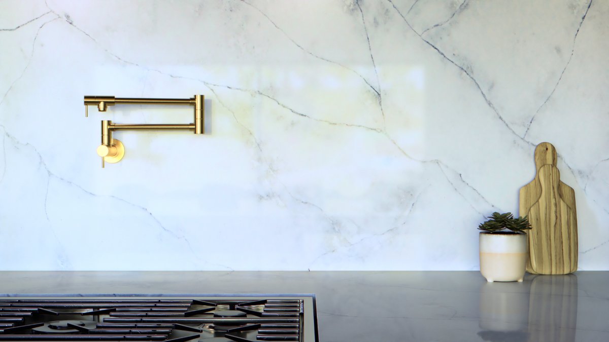 SurfacesEnigma's tweet photo. An elegant backsplash is always a winning choice if you want to upgrade you kitchen. This one, featuring Orus, couldn't be a better option.
Delicate veins in dark grey playfully spread out over the surface. A statement of refinement and good taste.

#enigmasurfaces #kitchendesign https://t.co/jhjmyZrGGI