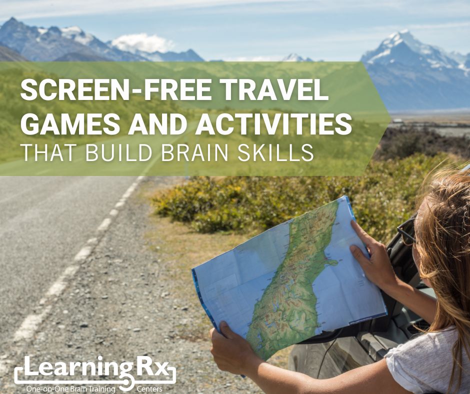 Looking for screen-free ways to keep your kids occupied during your travels? Here are some ideas: ow.ly/tlOt50O4XrT

#summerlearning #braintraining #learningrx #learningrxshva #stauntonva #harrisonburgva #screenfreekids #travelingwithkids