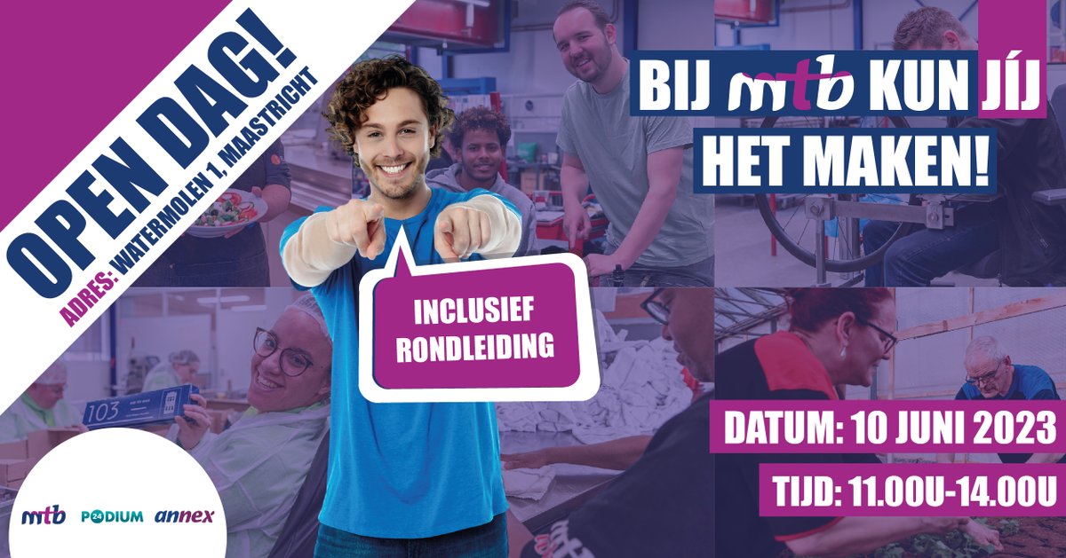Wist jij dat MTB onder andere een afdeling wielassemblage, een afdeling elektromontage én een postverwerkingsbedrijf heeft? De carrière- én opleidingskansen bij MTB zijn enorm. Op zaterdag 10 juni organiseren ze een open dag. Laat je verrassen!👉lnkd.in/eFkamZEP
