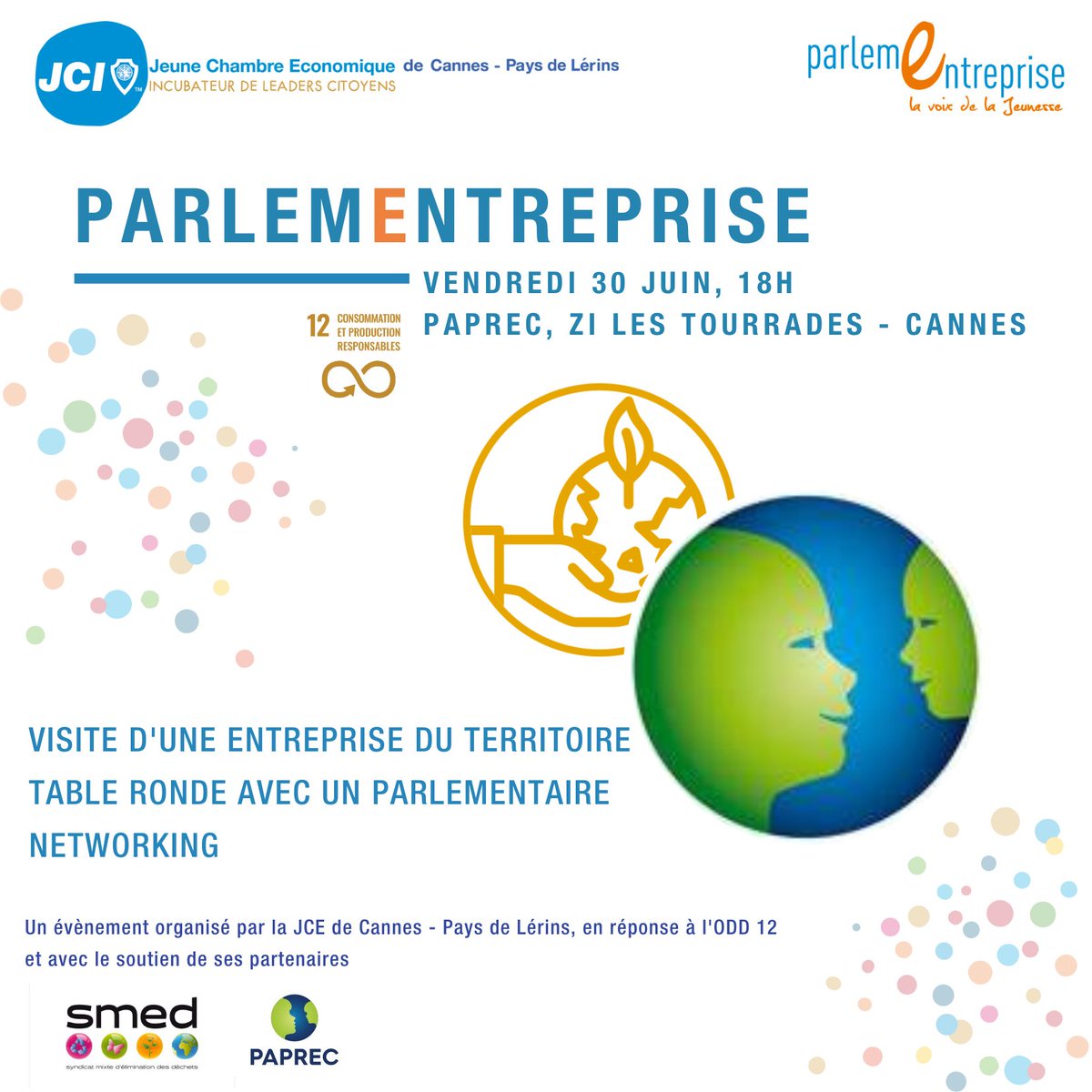 jce_cannes's tweet photo. #PARLEMENTREPRISE, le RDV incontournable des entrepreneurs de #Cannes #PaysLérins
🗓️vendredi 30 juin à 18h - Cannes
Avec la participation de Madame la Sénatrice @AlexndraBorchio
𝐋𝐞 𝐩𝐫𝐢𝐧𝐜𝐢𝐩𝐞 ? Une rencontre entre un Parlementaire et des entrepreneurs locaux
⤵️ https://t.co/X0xTem8hub
