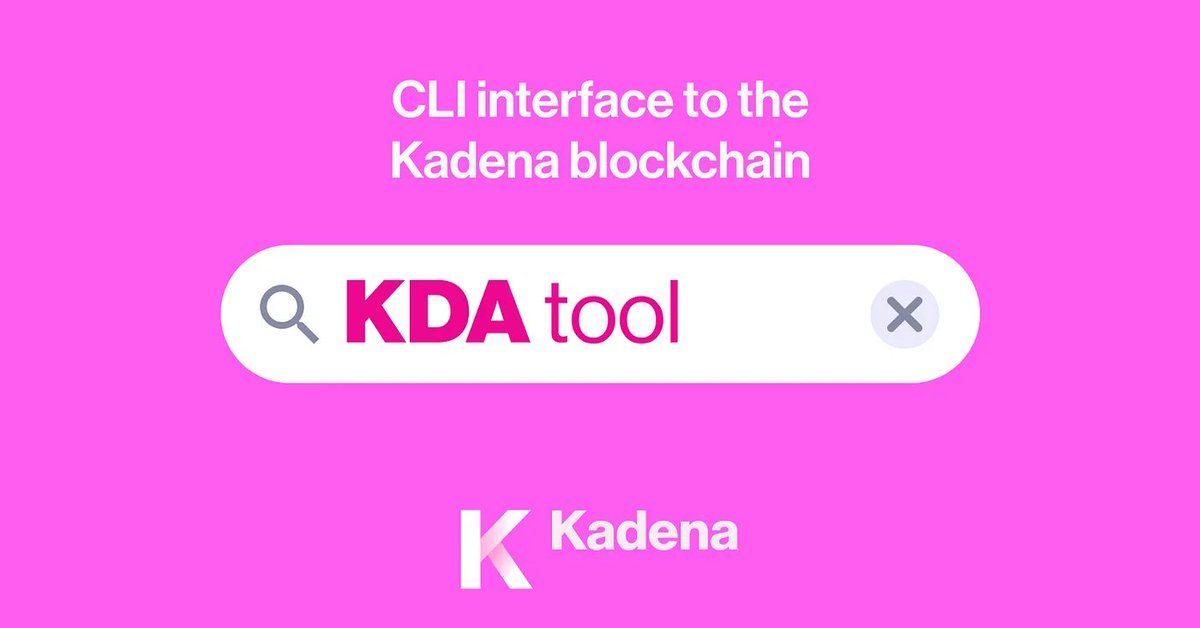1/5🧵Are you a developer looking for a powerful automation solution for transacting on the <a href="/kadena_io/">Kadena</a> blockchain? Look no further than the latest release of #KDA Command Line Tools! 🔥 

#Kadena #Blockchain #Automation #developer #technology #crypto
