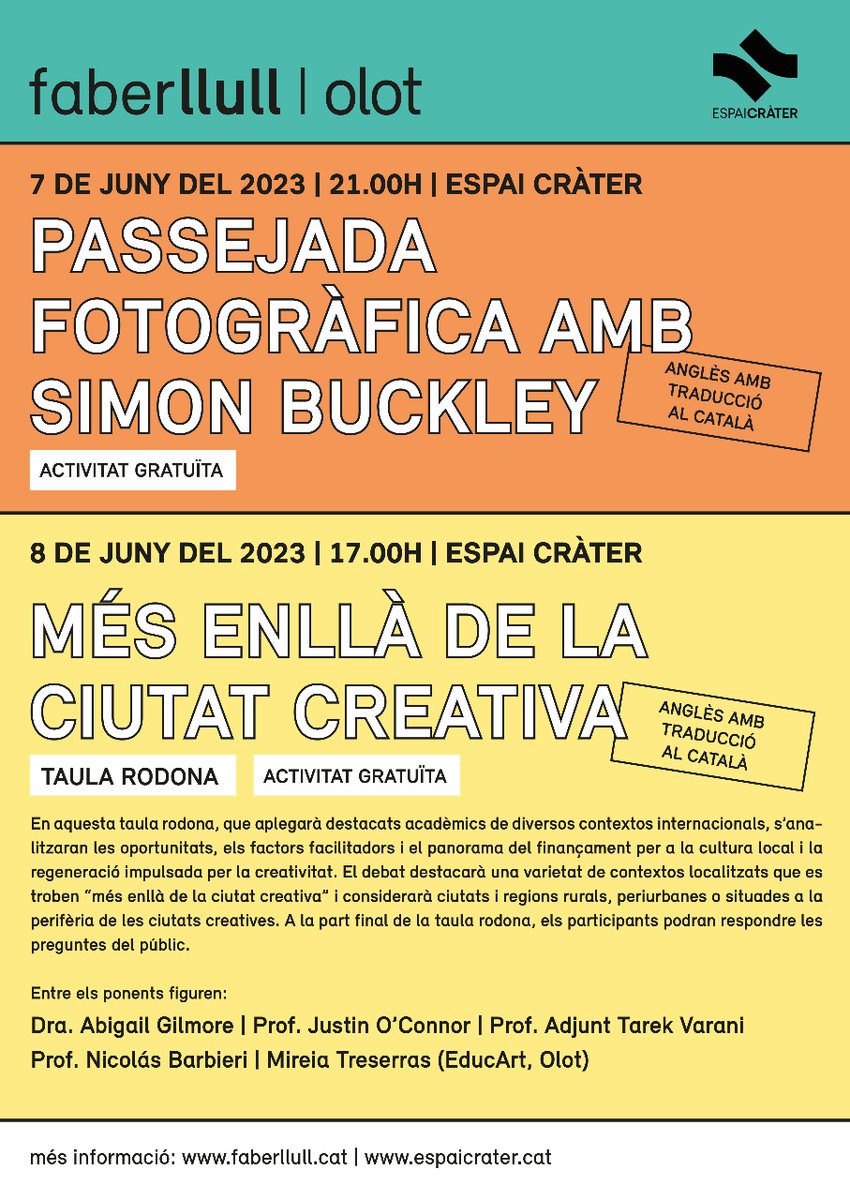 Espai Cràter tweet media