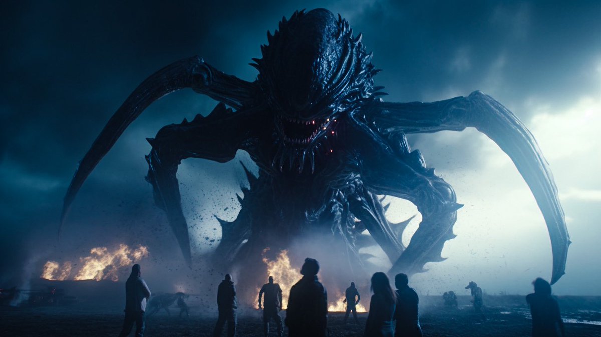 <a href="/DakotaWood_AI/">Dakota Wood AI</a> Here are some shots from a sci-fi Alien Invasion movie 🛸