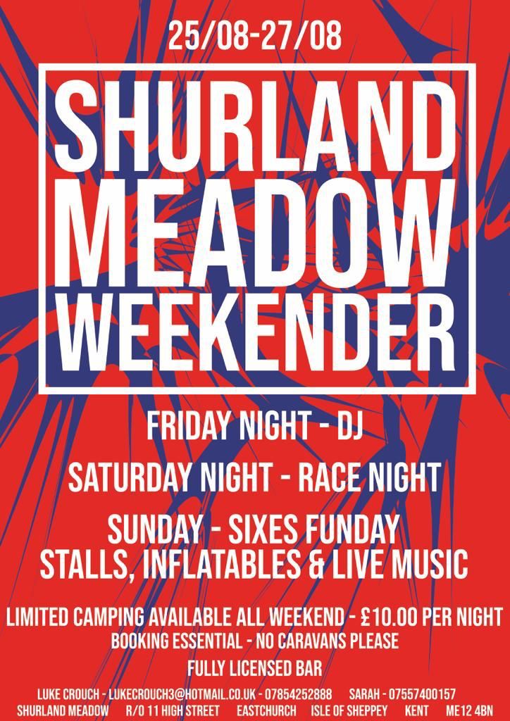 Bank Holiday weekend