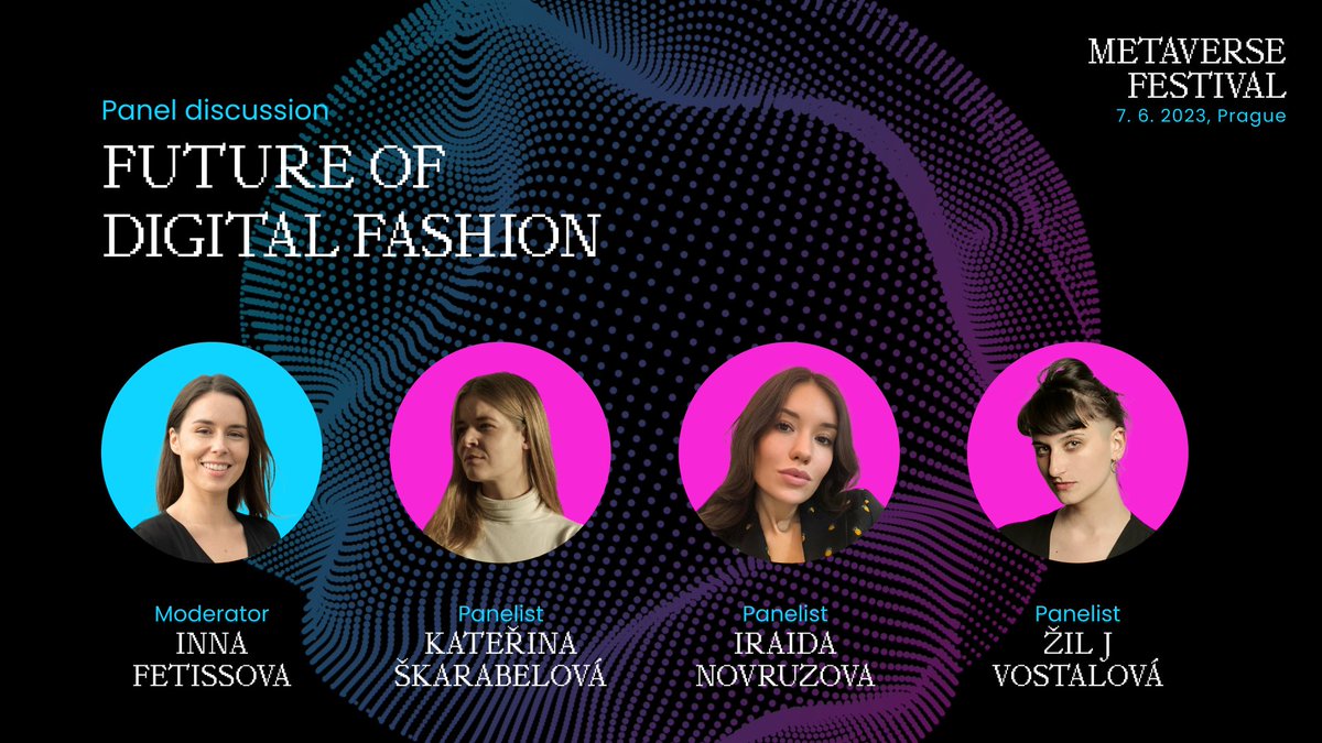 MOYA_future's tweet photo. Counting down the days to #MetaverseFestival in Prague!
Do you have some burning questions for our panelists? Ask them here and we'll get them answered during Q&amp;A next week 🔥 https://t.co/itK5HfNM8a