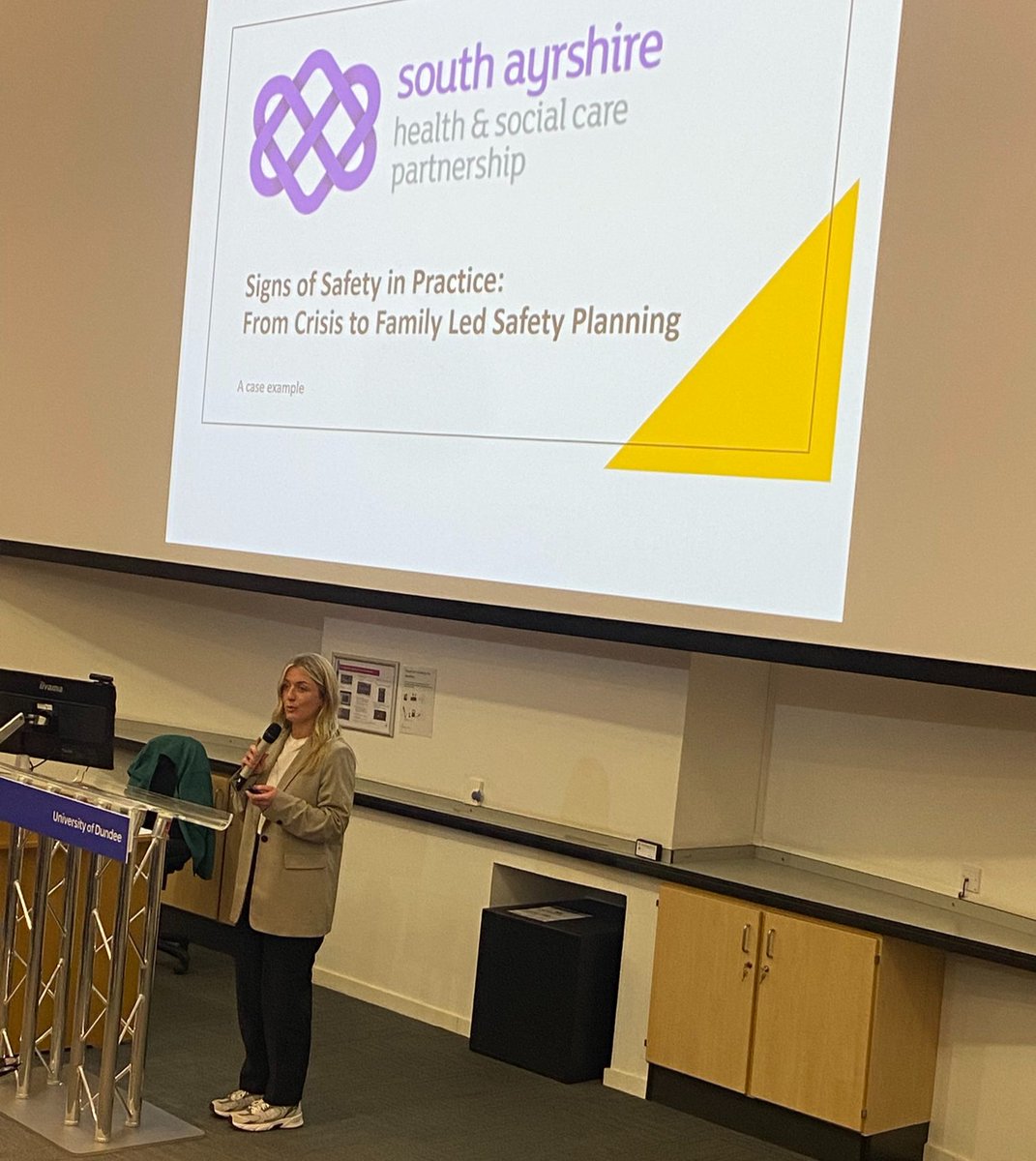 Delighted to be part of the Pride in Practice Conference today, this event provides an opportunity to celebrate front-line social work practice. Robyn Gordon from our Children’s Service is presenting Signs of Safety in Practice: From Crisis to Family Led Safety Planning. 💜