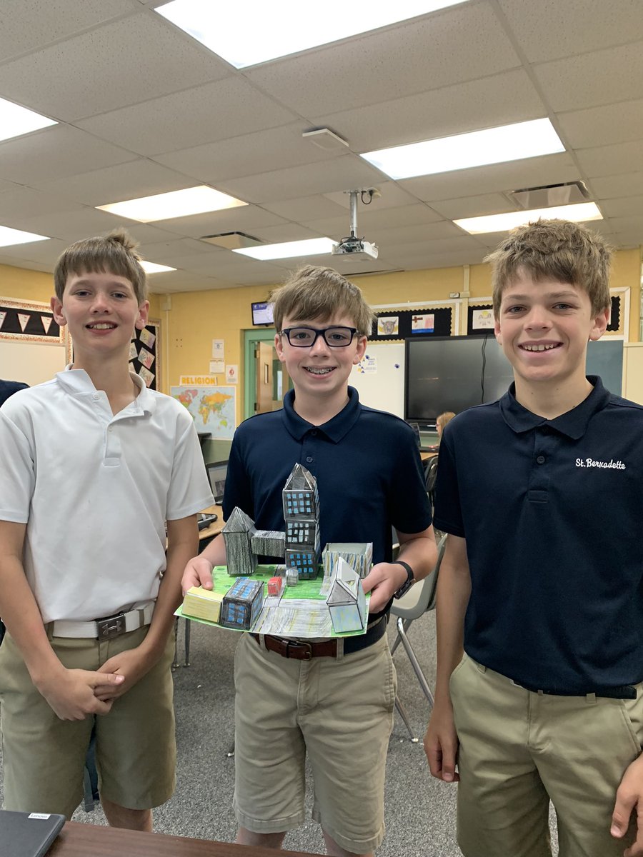 stbernschool's tweet photo. Geometrocities completed by 6th grade math classes.🏙️ #stbgrows https://t.co/Fjeyr7VoD7