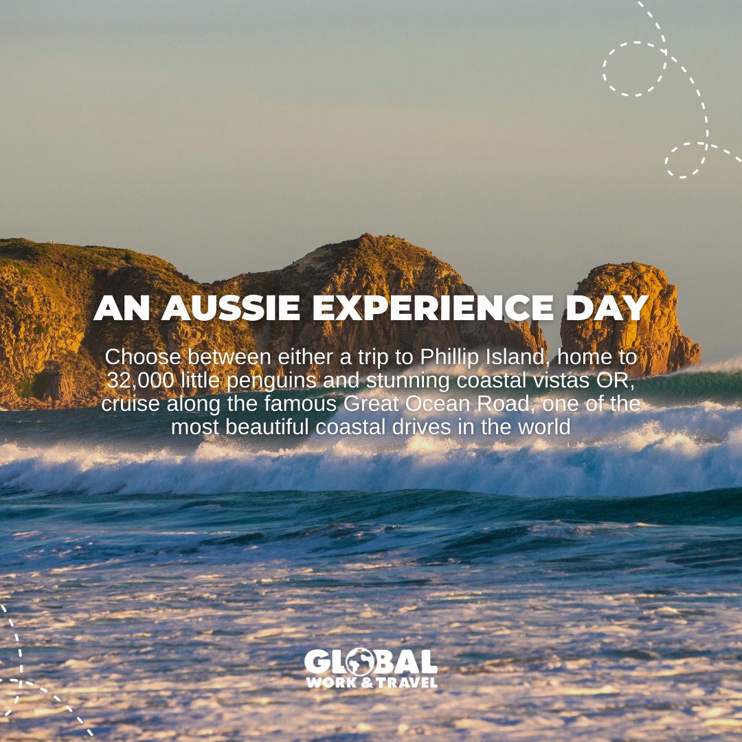 TheGWATCo's tweet photo. Melbourne has just joined the party as a fresh landing spot for our Working Holidayers arriving into Aus! 🎉

Check out the EPIC inclusions we have lined up for you to help start your adventure of a lifetime in Melbourne!😜 👇🏻

#globalworkandtravel #workingholidayaustralia https://t.co/4EOrpnnU8X