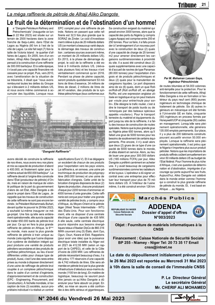 Mahaman Laouan Gaya (@laouangaya) on Twitter photo 