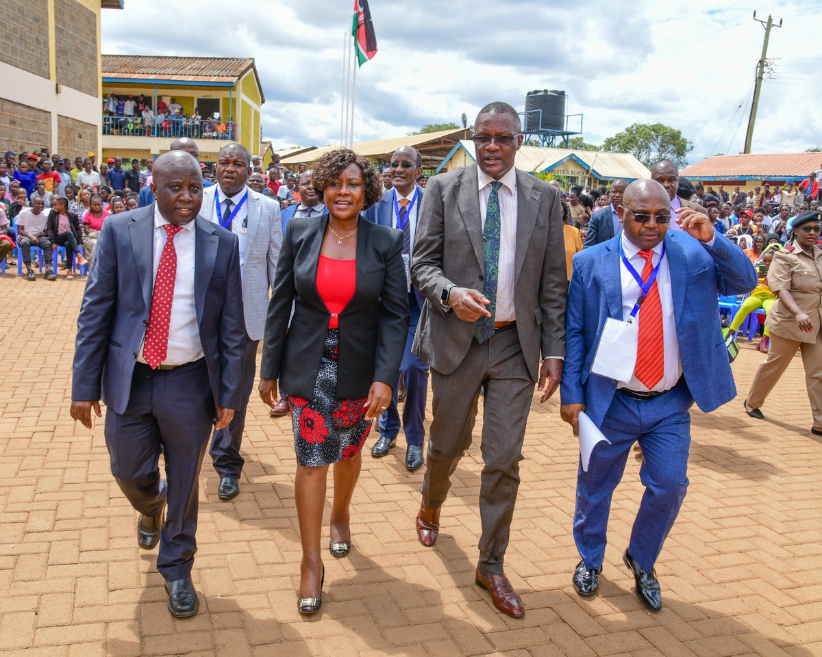 In the company of the Governor for Embu County, H. E. Cecily Mbarire, I have today launched two Jitume Digital Labs in the  county. Also present was the PS for ICT, Eng. John Tanui.
