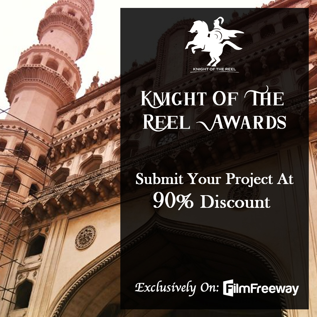 Knight Of The Reel Awards is accepting submissions at 90% Discount in all categories.
𝐃𝐈𝐒𝐂𝐎𝐔𝐍𝐓 𝐂𝐎𝐃𝐄 : S18KRA90
𝐒𝐮𝐛𝐦𝐢𝐬𝐬𝐢𝐨𝐧 𝐋𝐢𝐧𝐤 : filmfreeway.com/KnightoftheRee…
𝐄𝐚𝐫𝐥𝐲𝐛𝐢𝐫𝐝 𝐃𝐞𝐚𝐝𝐥𝐢𝐧𝐞 : 𝟓𝐭𝐡 𝐉𝐮𝐧𝐞, 𝟐𝟎𝟐𝟑.
#KRA