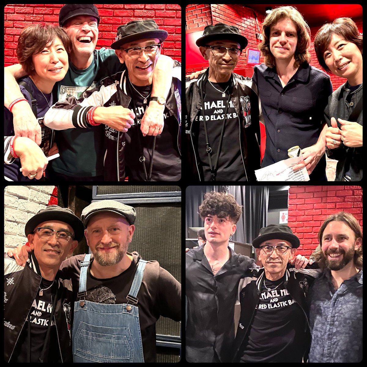 hiro_monstera's tweet photo. Show in Tokyo 2nd was a magical world xx
30.May.2023Tokyo
What a Boss night!
Is right❤️‍🔥❤️‍🔥❤️‍🔥❤️‍🔥❤️‍🔥✨🎶💥
@michaelheadtreb 
@Nathaniel_lc 
@PhilMurphy1878 
#TomPowell
#MartinSmith 
#マイケルヘッド来日 
#michaelheadandtheredelasticband 
#thepalefountains
#ペイルファウンテンズ 
#shack https://t.co/qaGWgtDKkI