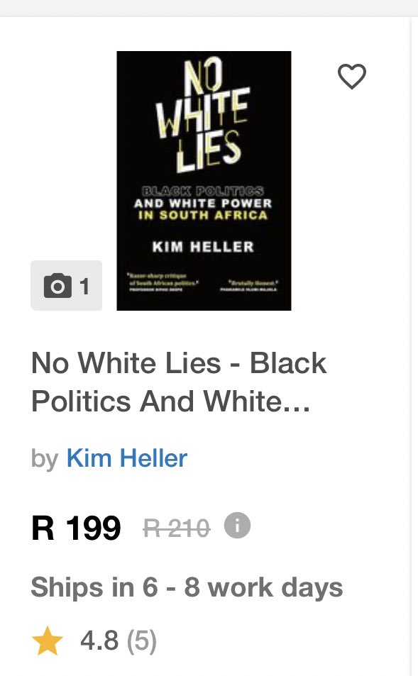 Back @ Takealot - do order your copy